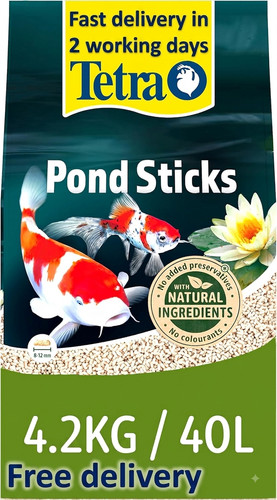 Tetra pond food sticks - pond,