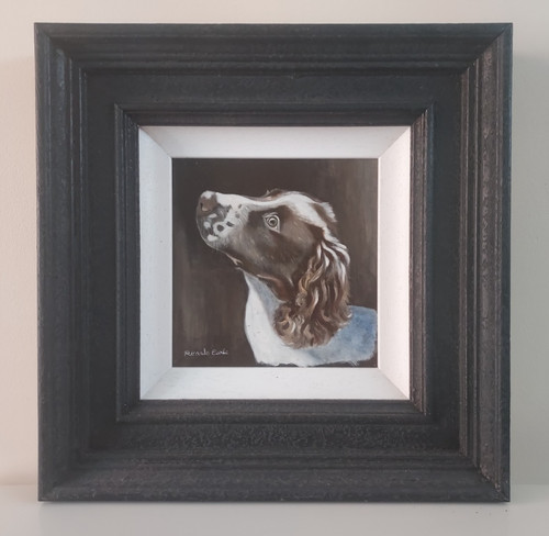 Vintage original oil painting - original,