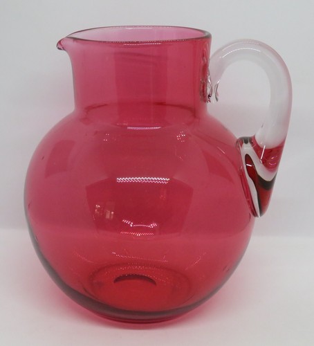 Cranberry pink glass - , vintage
