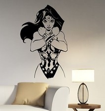Wonder Woman Wall Decal Vinyl