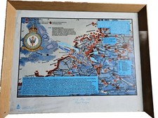 Reprint RAF Bomber Command Map