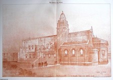 1915 : ST. CUTHBERTS CHURCH, COPNOR, PORTSMOUTH. E. STANLEY HALL, ARCHITECT. AN