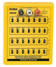 Extech 380400 Resistance Decade Box with 7 Decade Ranges of Resistance