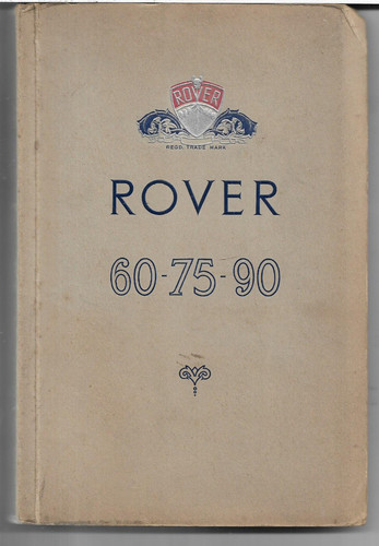 Vintage book rover 90 - vintage,