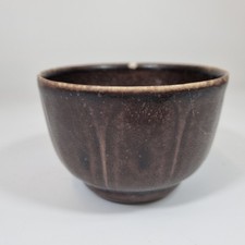 Vintage Saxbo Denmark Glazed Pottery Bowl 11.3cm Diameter A/F