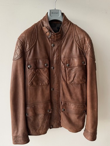 Belstaff walnut brown - brown, leather