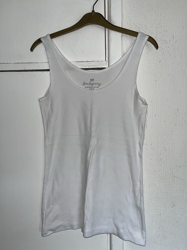 Ladies white ribbed - white,