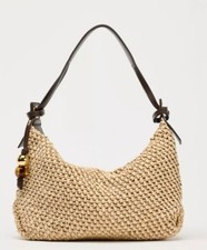 Zara Woven Shopper Bag With