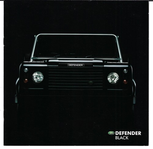 Land rover defender black - land,