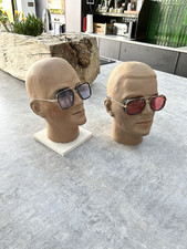 VINTAGE HAND PAINTED MALE MANNEQUIN DISPLAY DUMMY PROP HEAD SPERLING MODELS LTD