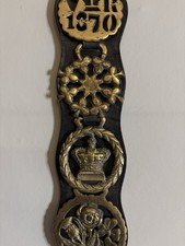 Vintage Horse Brasses x4