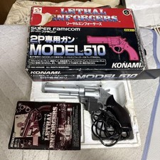 Super Famicom SNES Model Lethal Enforcers Pink 2nd Player Light Gun From Japan