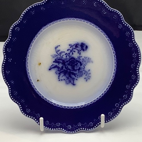 Grindley blue rose pattern - grindley,