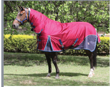 Zilco 6'9 Horse Winter Navy 350g Fill Combo Mediumweight Heavyweight Turnout Rug