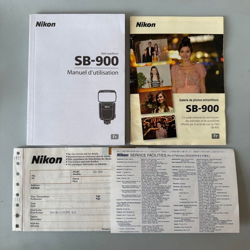 Nikon 900 speedlight camera - speedlight,