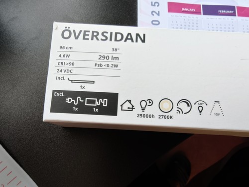 Ikea oversidan led lighting - ikea,