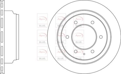 Rear axle brake discs - x,