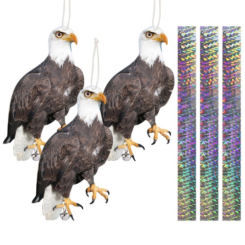 Plastic hawk bird - hawk, scarer
