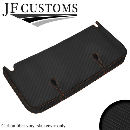 Orange stitch rear boot lid - stitch,