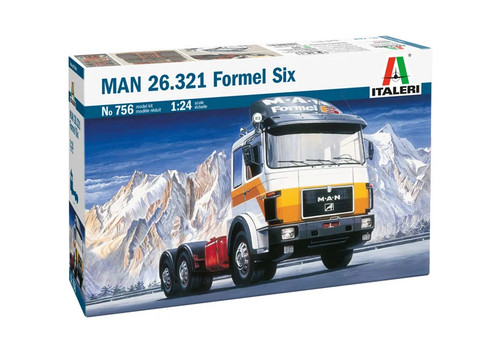 Italeri man 32 formel - 26,