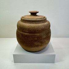 Rustic Vintage Pottery Jar