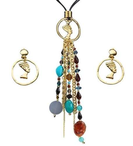 Cleopatra necklace and - necklace,