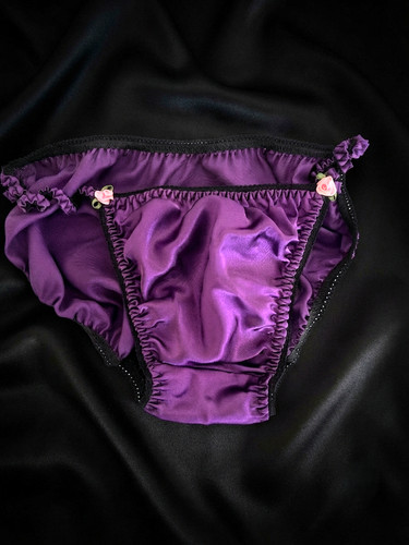 Satin string bikini size - bikini,