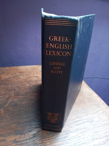 Greek english lexicon - lexicon,, liddell