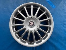 Rover 25/45 & MG ZR/ZS 17" Straight 15 Spoke Alloy Wheel (RRC001500MNH) Silver