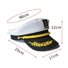 Adult Navy Captain Hat Yacht