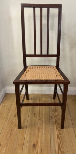 Vintage dark wood cane - wood,