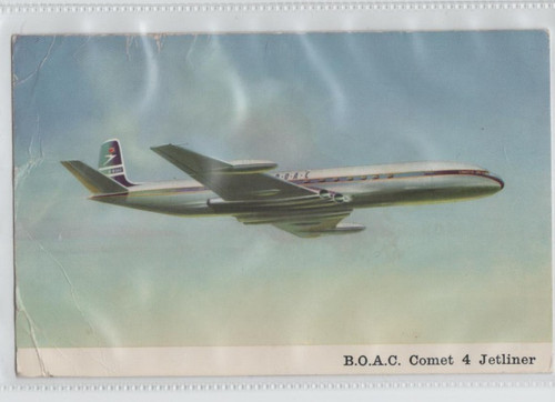 Old boac comet jetliner - comet,
