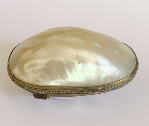 Antique mother pearl shell - mother,