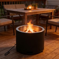 Smokeless Fire Pit Stove 20”