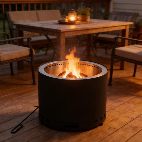 Smokeless fire pit - pit, 20”