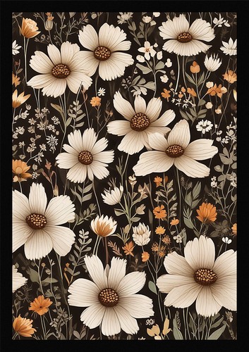 Wildflowers beautiful framed - beautiful,