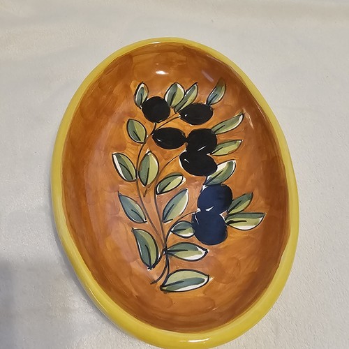 Sorrento olive tray - olive, plate