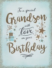 GRANDSON BIRTHDAY GREETING