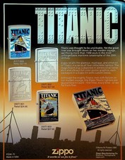 Zippo Lighters Ad Sheet
