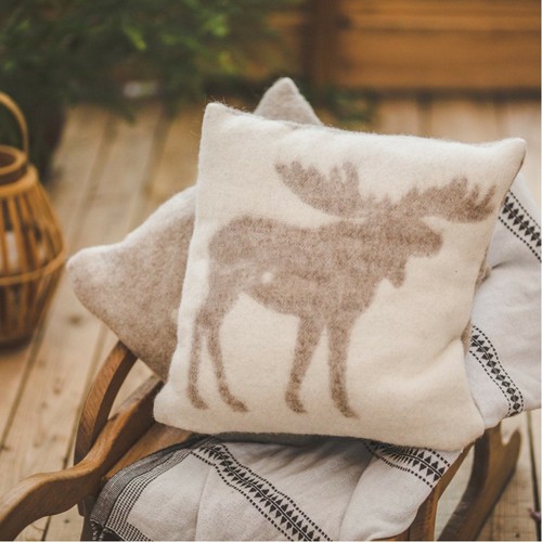 Pillow cushion 100 - 100%, wool