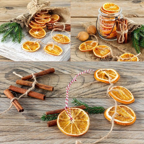 Dried orange slices scented - dried,