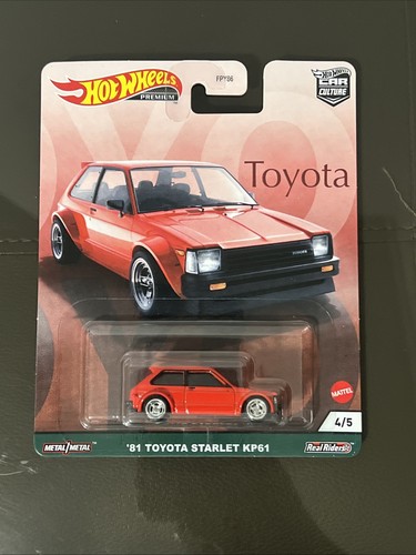 Hotwheels toyota starlet - hotwheels,