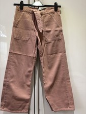 Zara Kids Girls Pink Wide Leg