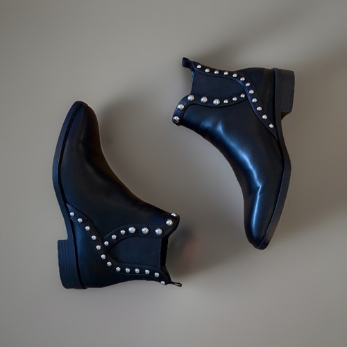 Moda black chelsea - black,