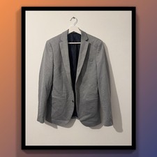 primark grey blazer jacket