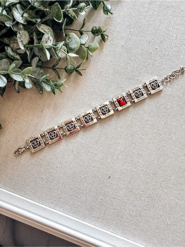 Brighton heart quote bracelet - heart,