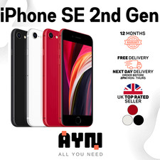 NEW Re-SEALED Apple iPhone SE 2020 2nd GEN 64GB 128GB 256GB Unlocked