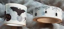 X2 Rolls of Washi Tape Halloween Themed Washi Tape