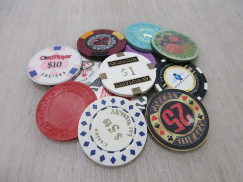 Casino gaming poker chip - 12,