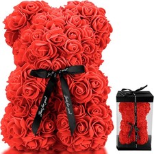 Rose Teddy Bear Flower Bear